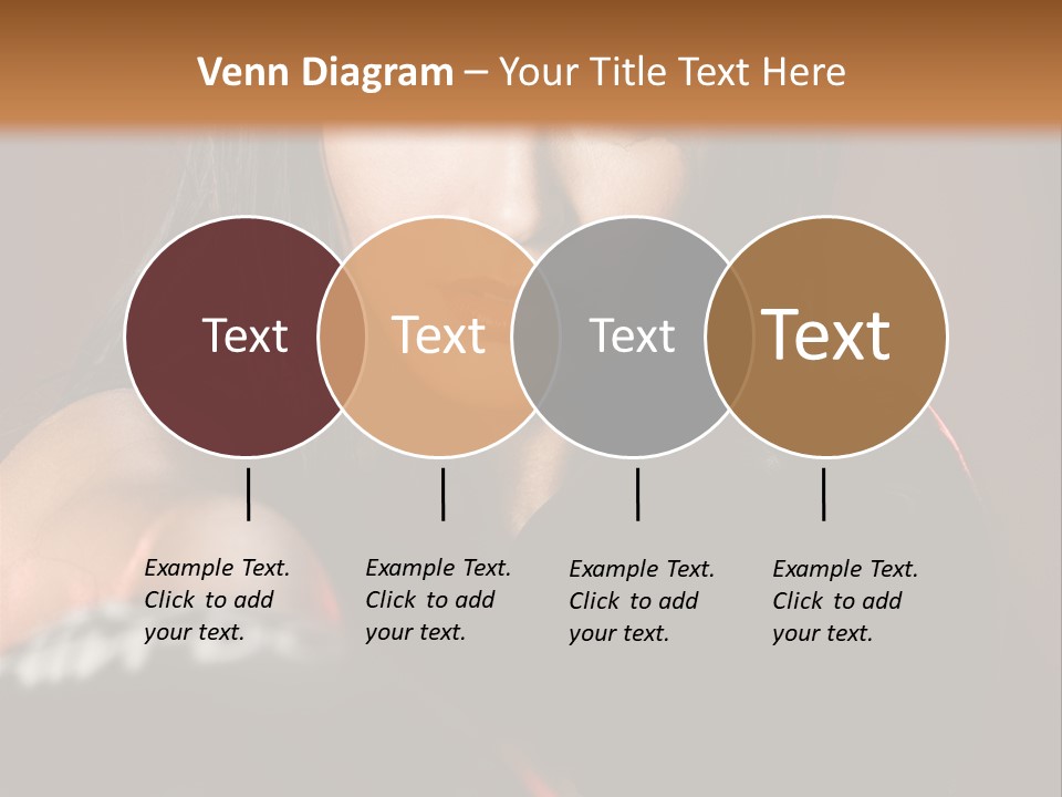 Exercising Aggressive Pose PowerPoint Template