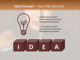 Exercising Aggressive Pose PowerPoint Template
