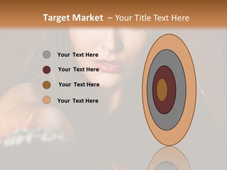 Exercising Aggressive Pose PowerPoint Template