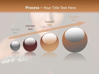 Exercising Aggressive Pose PowerPoint Template