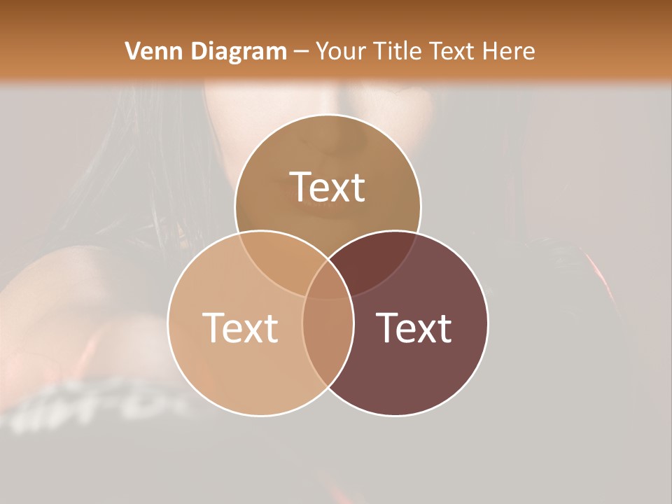 Exercising Aggressive Pose PowerPoint Template