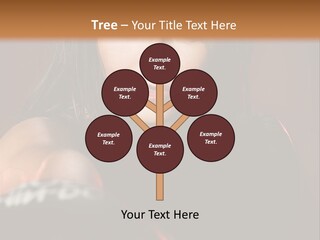 Exercising Aggressive Pose PowerPoint Template