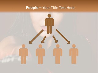 Exercising Aggressive Pose PowerPoint Template