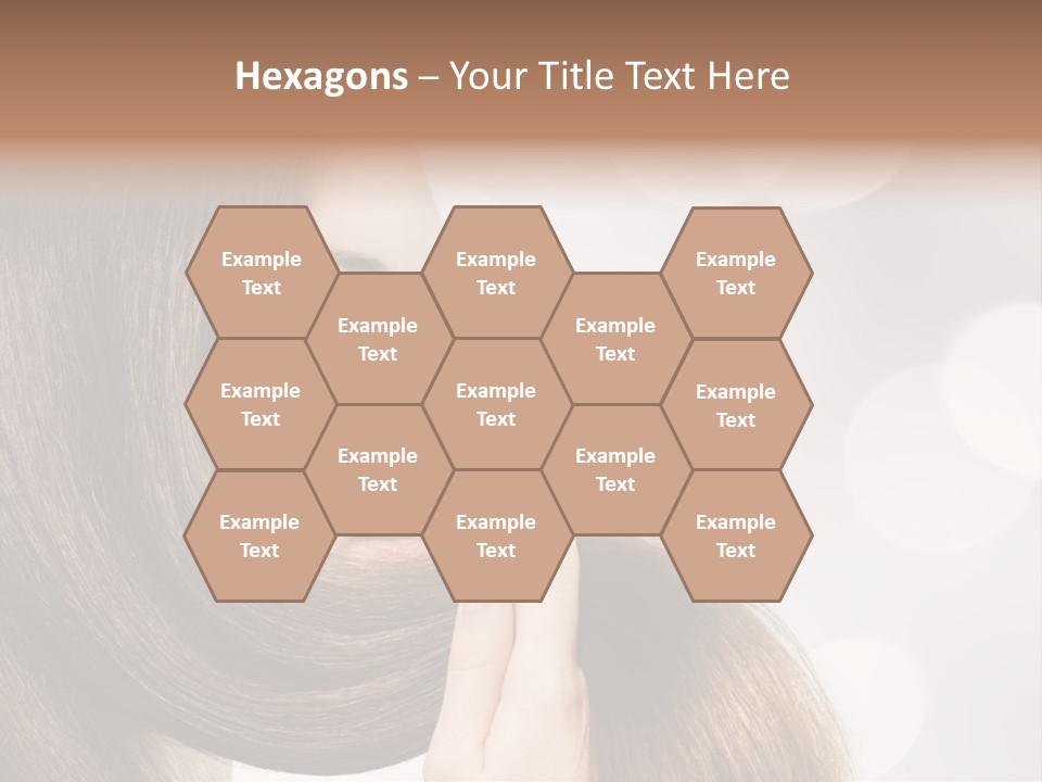 Adolescence Glamour Eyes PowerPoint Template