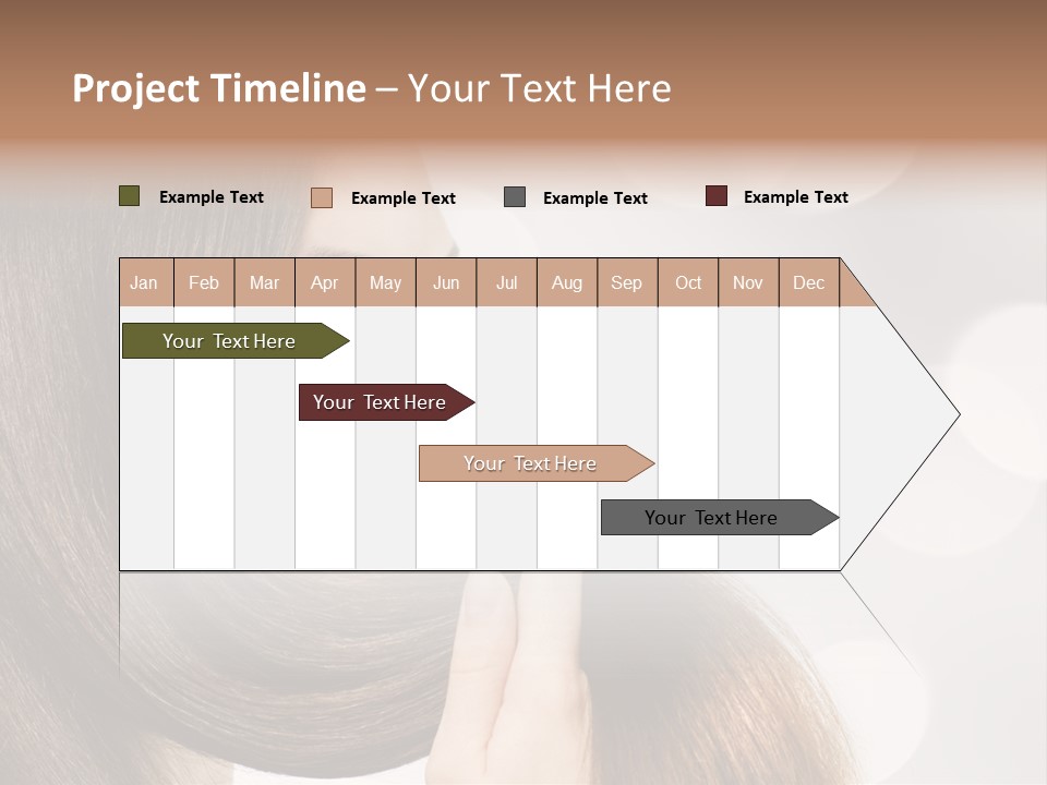 Adolescence Glamour Eyes PowerPoint Template