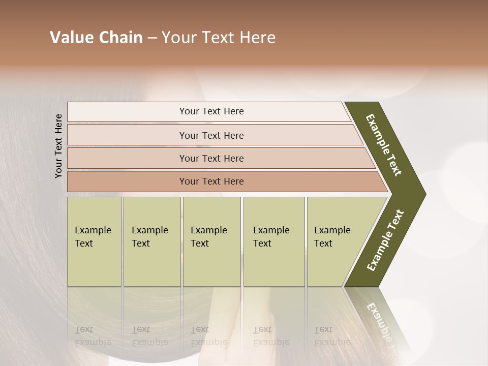 Adolescence Glamour Eyes PowerPoint Template