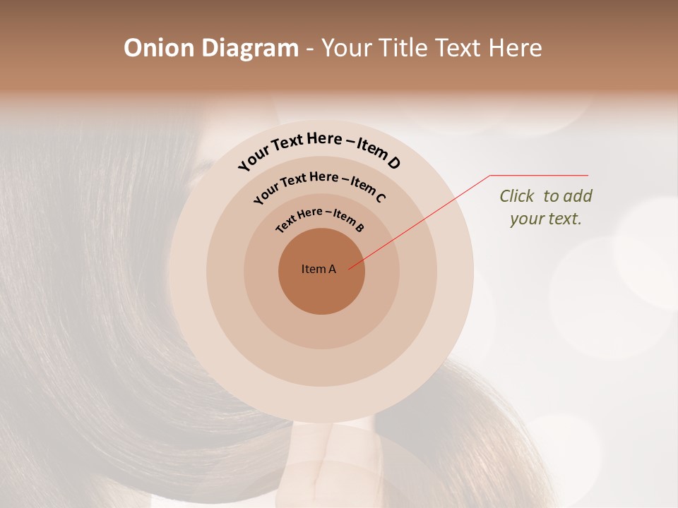 Adolescence Glamour Eyes PowerPoint Template