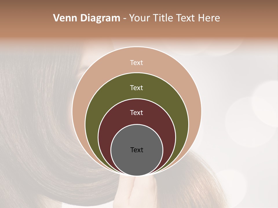 Adolescence Glamour Eyes PowerPoint Template