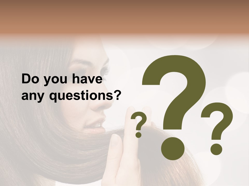 Adolescence Glamour Eyes PowerPoint Template