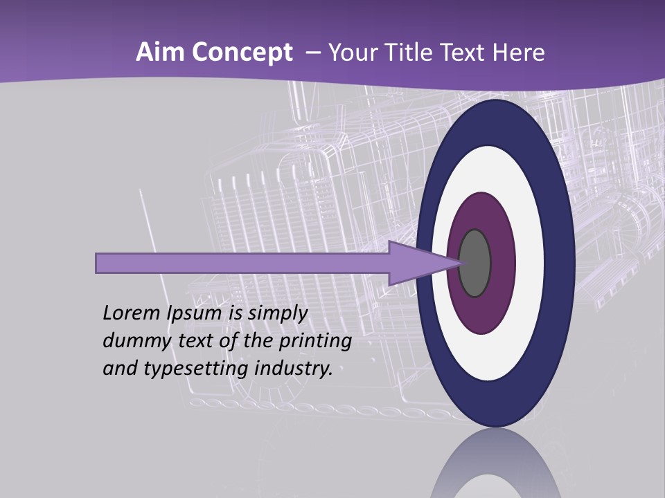 Drawing Wire Design PowerPoint Template