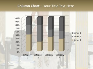 Standing Palace Window PowerPoint Template