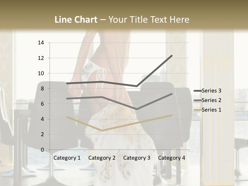 Standing Palace Window PowerPoint Template