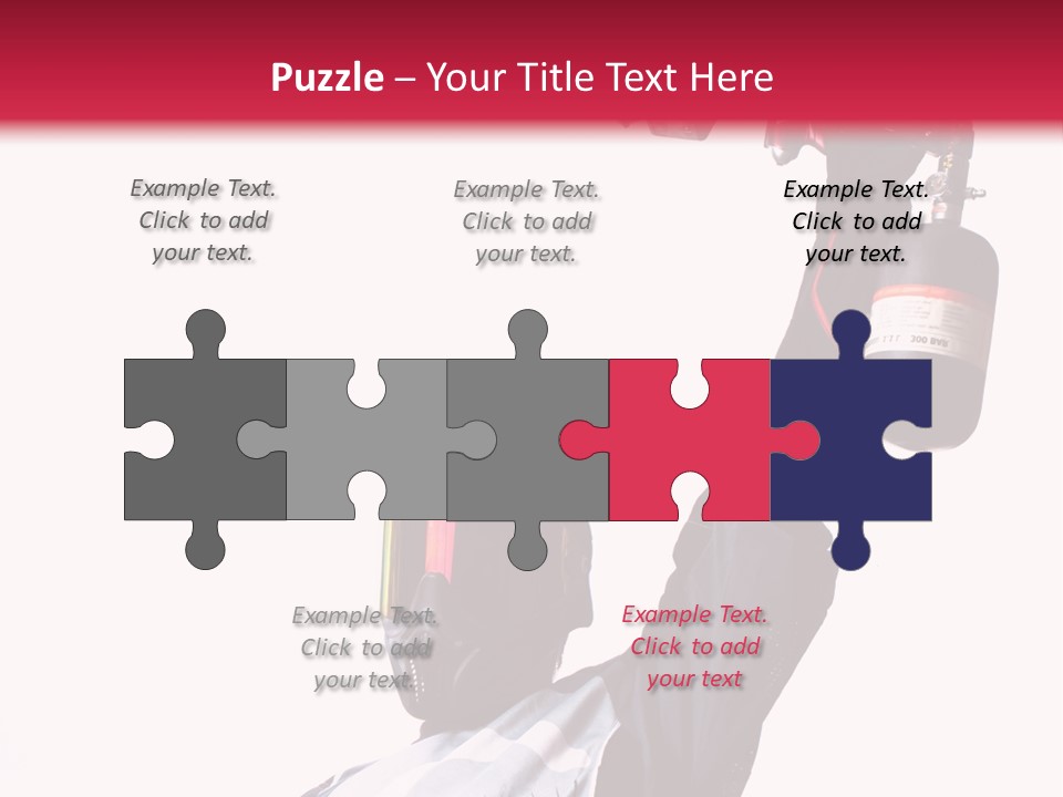 Background Modern Mask PowerPoint Template