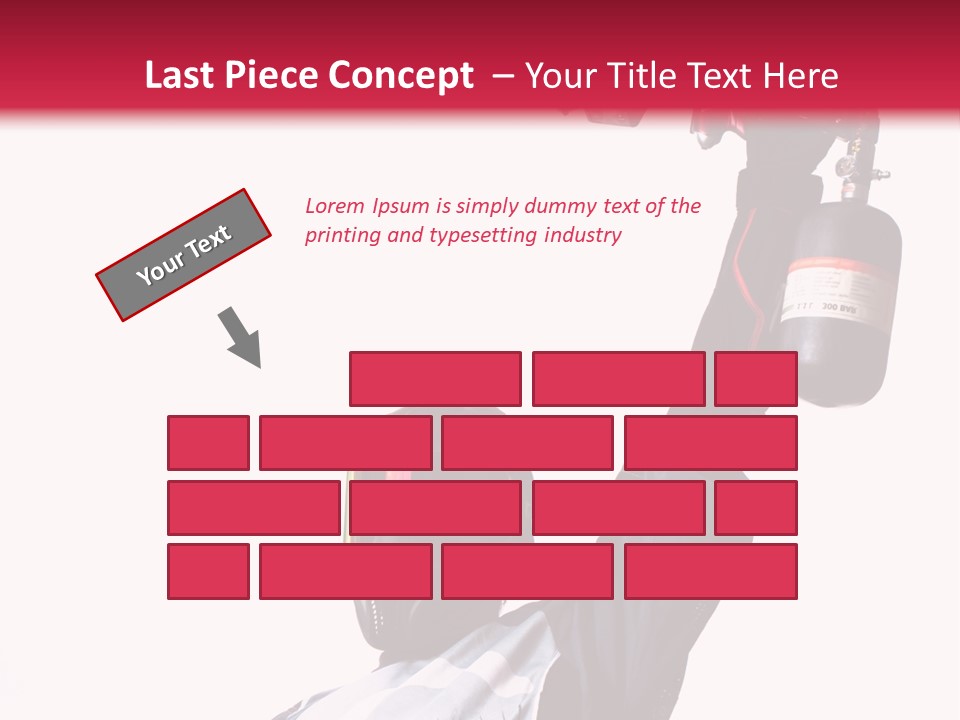 Background Modern Mask PowerPoint Template