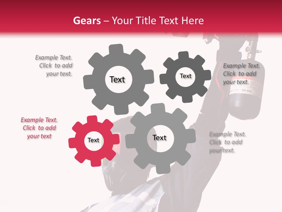 Background Modern Mask PowerPoint Template