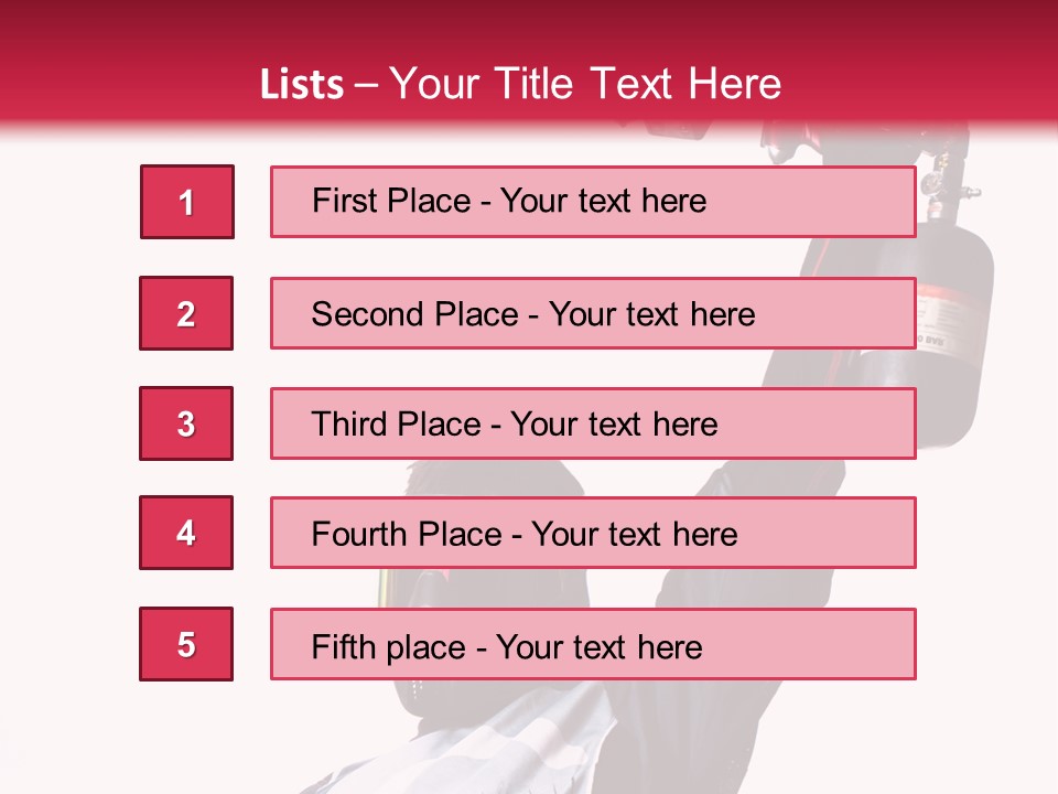 Background Modern Mask PowerPoint Template