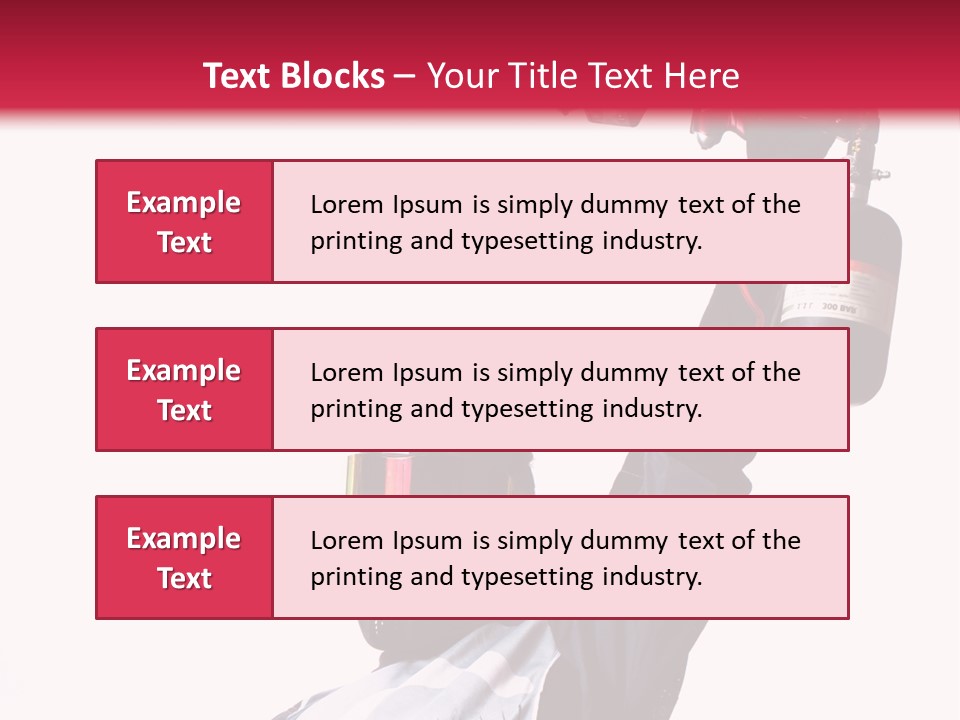 Background Modern Mask PowerPoint Template