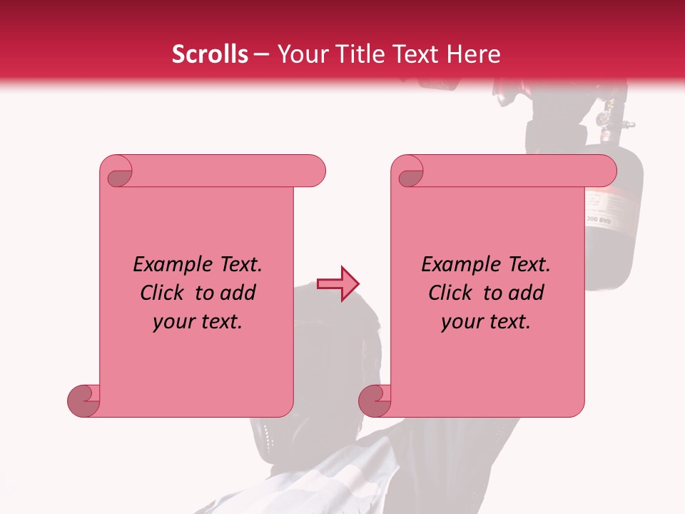 Background Modern Mask PowerPoint Template
