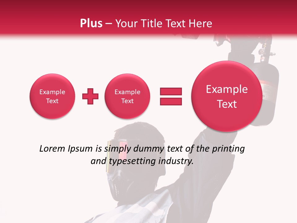 Background Modern Mask PowerPoint Template