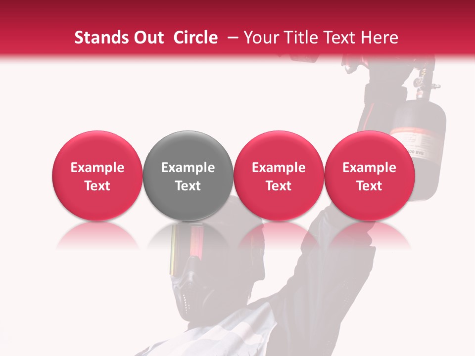 Background Modern Mask PowerPoint Template