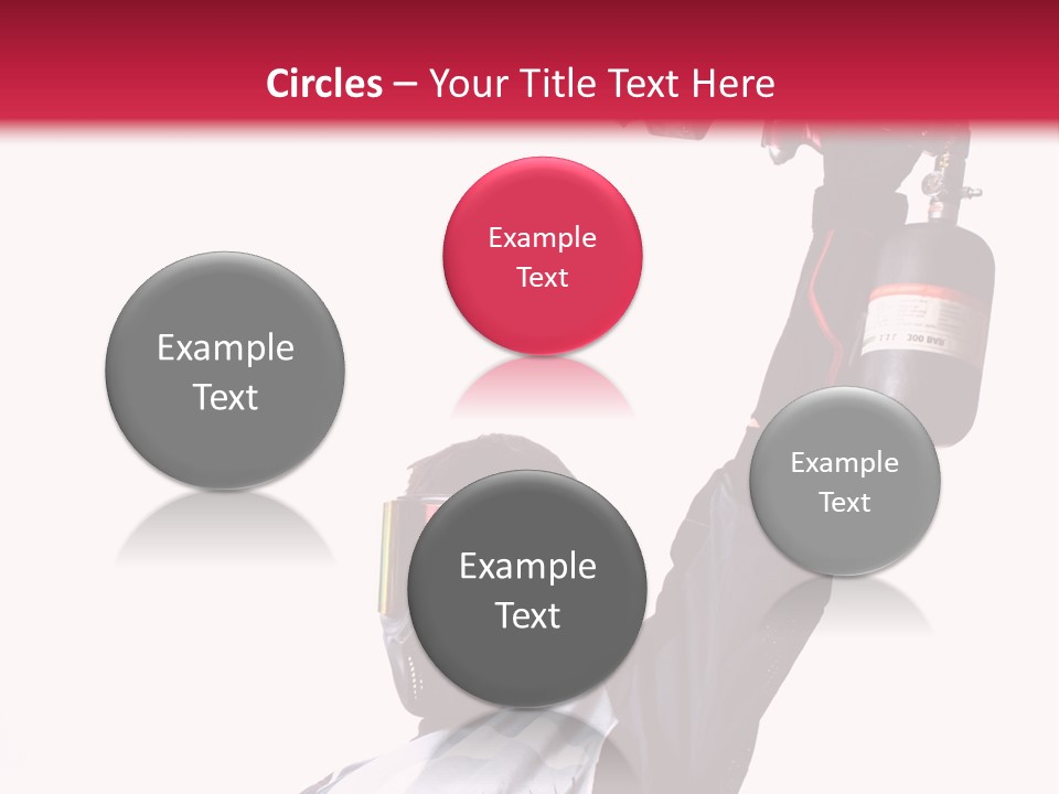 Background Modern Mask PowerPoint Template