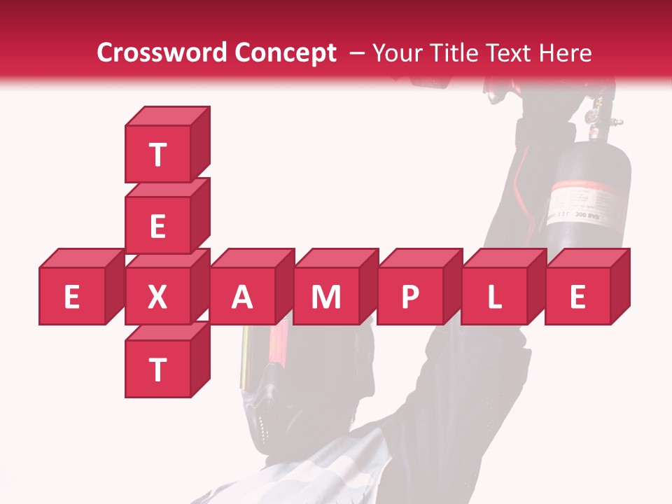 Background Modern Mask PowerPoint Template