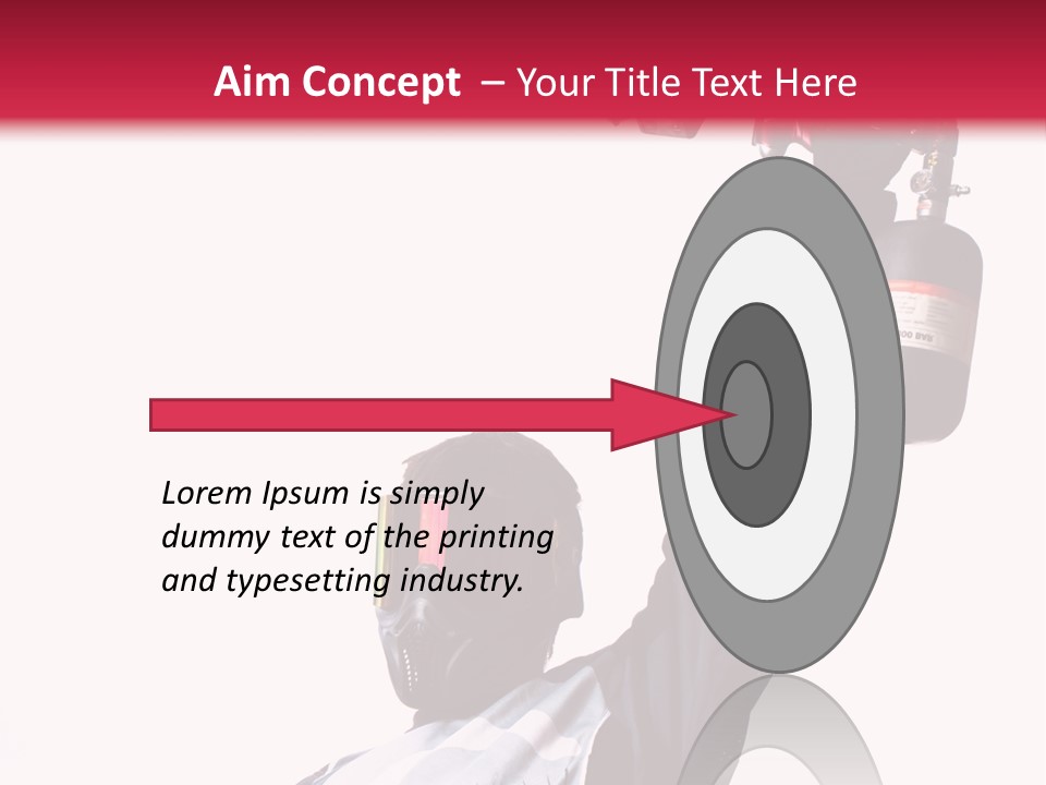 Background Modern Mask PowerPoint Template