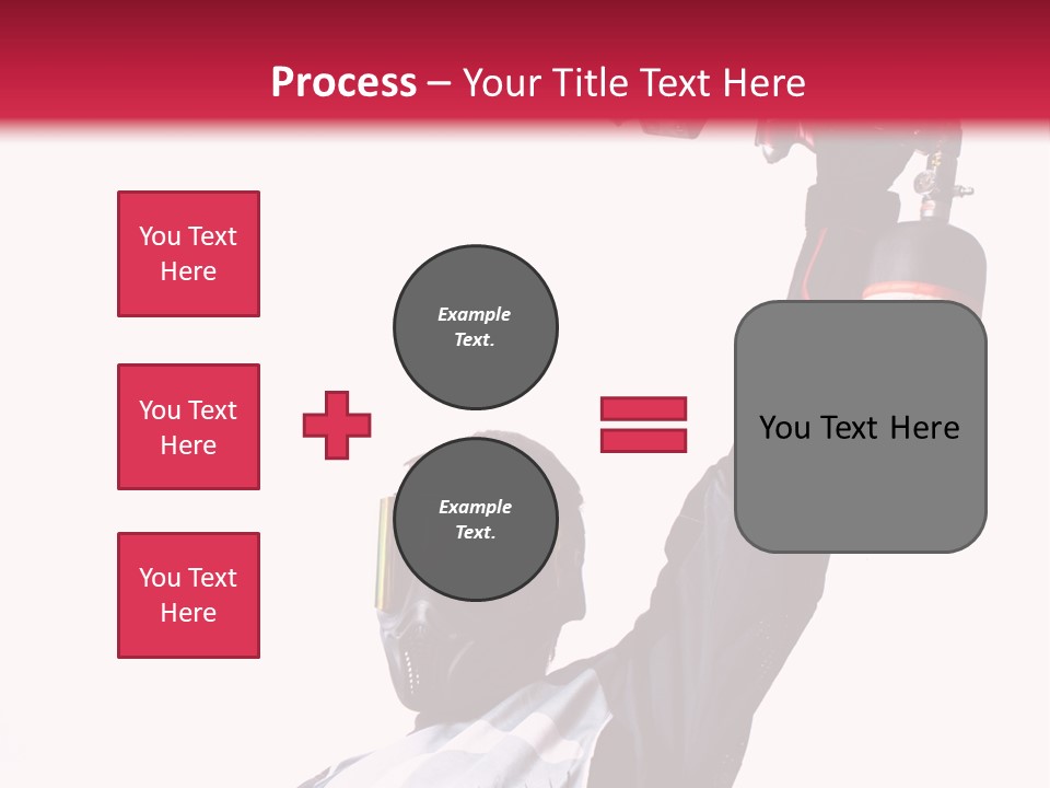 Background Modern Mask PowerPoint Template