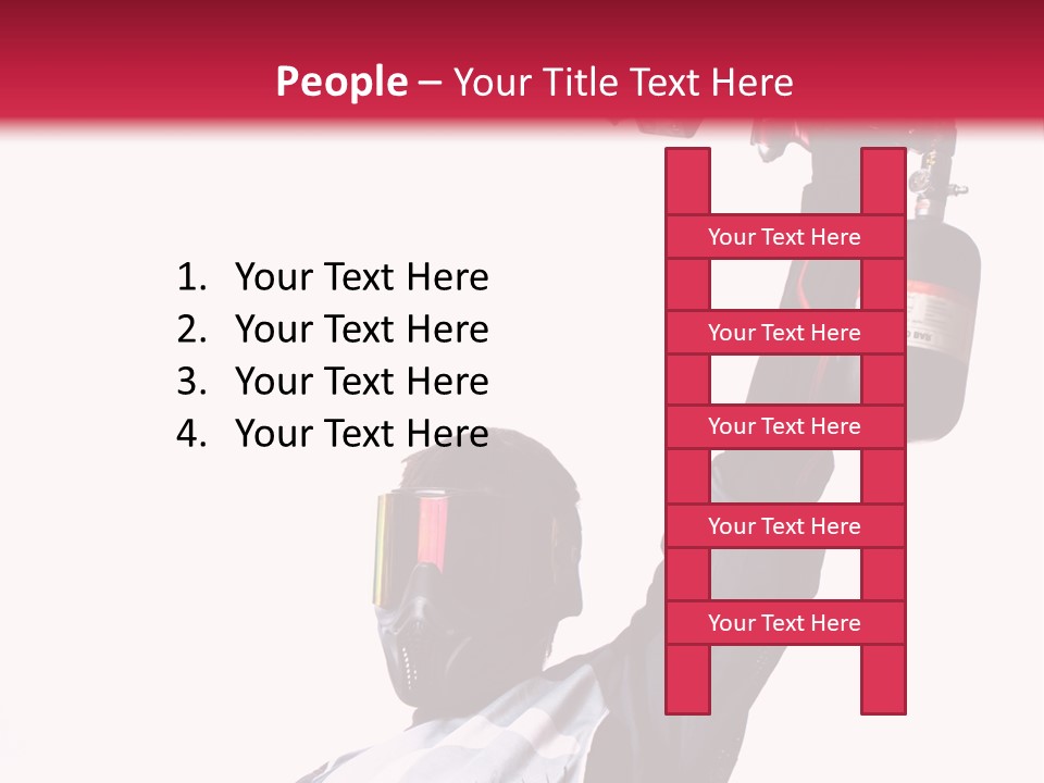 Background Modern Mask PowerPoint Template