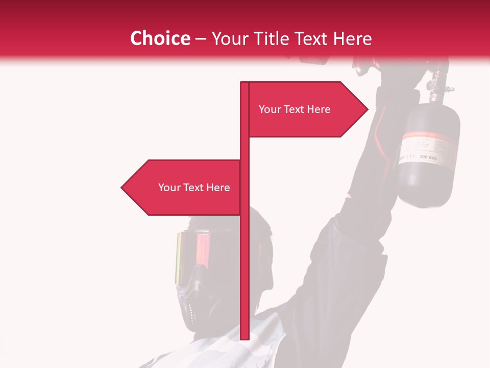 Background Modern Mask PowerPoint Template