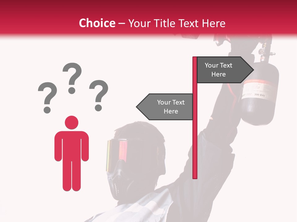 Background Modern Mask PowerPoint Template