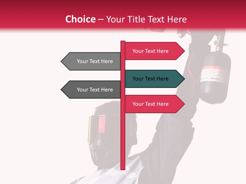 Background Modern Mask PowerPoint Template