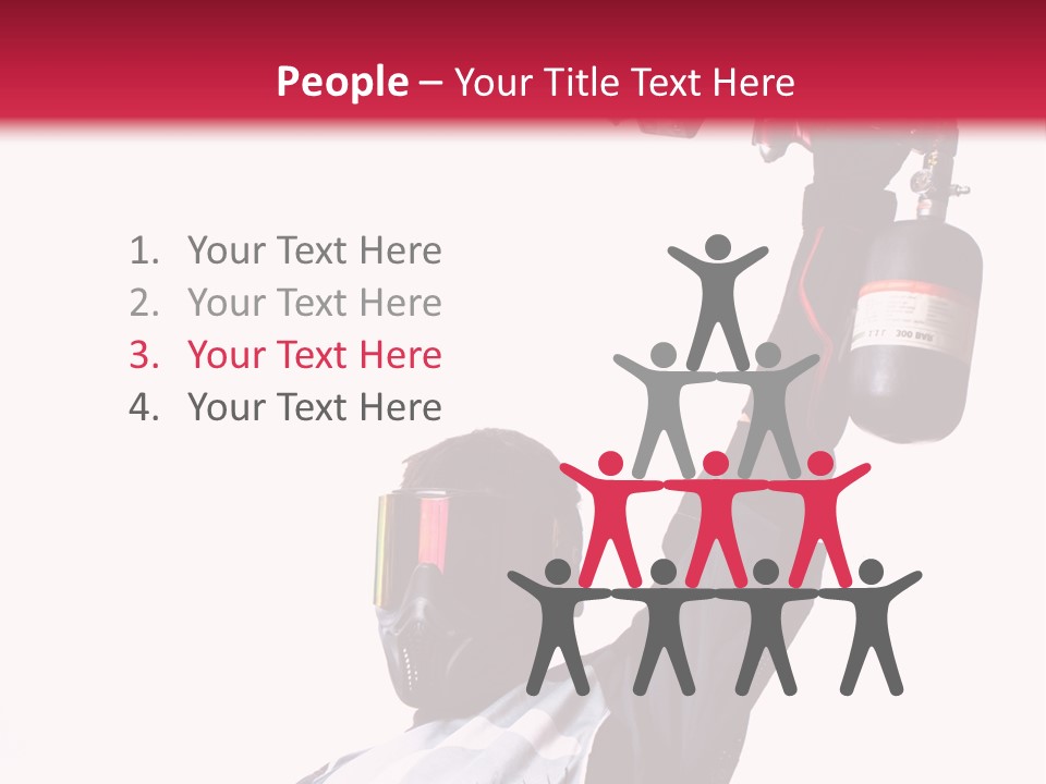 Background Modern Mask PowerPoint Template