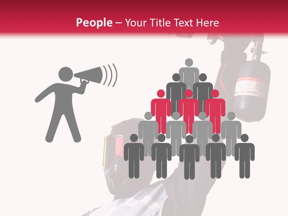 Background Modern Mask PowerPoint Template