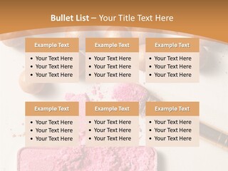 Eyeshadow Brown Pink PowerPoint Template