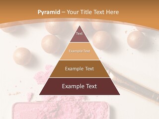 Eyeshadow Brown Pink PowerPoint Template