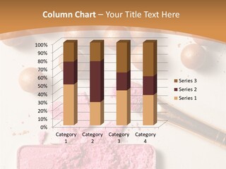 Eyeshadow Brown Pink PowerPoint Template