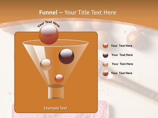 Eyeshadow Brown Pink PowerPoint Template