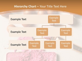 Eyeshadow Brown Pink PowerPoint Template