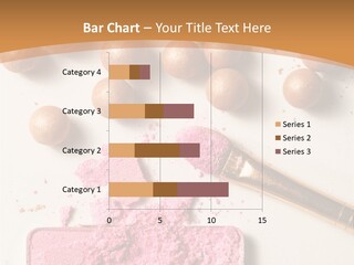 Eyeshadow Brown Pink PowerPoint Template