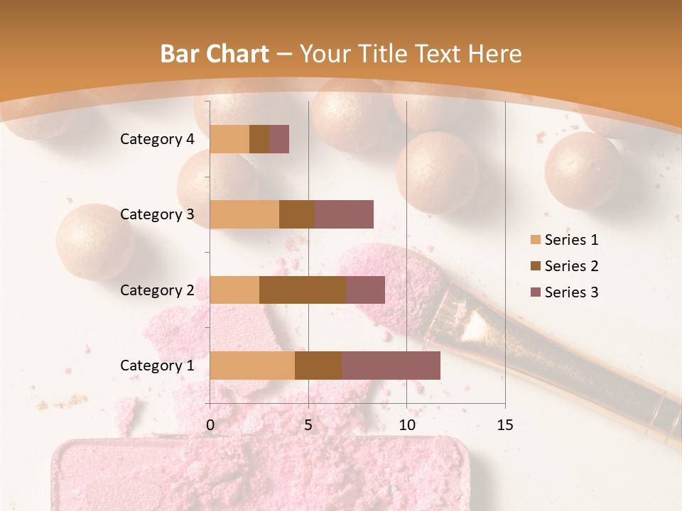 Eyeshadow Brown Pink PowerPoint Template