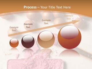 Eyeshadow Brown Pink PowerPoint Template