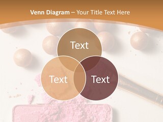 Eyeshadow Brown Pink PowerPoint Template