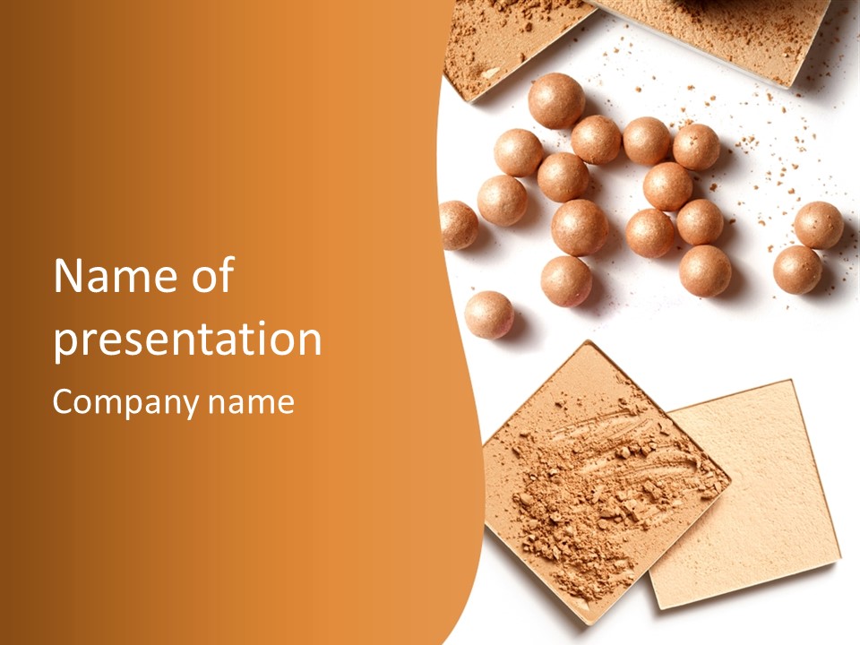 Brush Closeup Macro PowerPoint Template