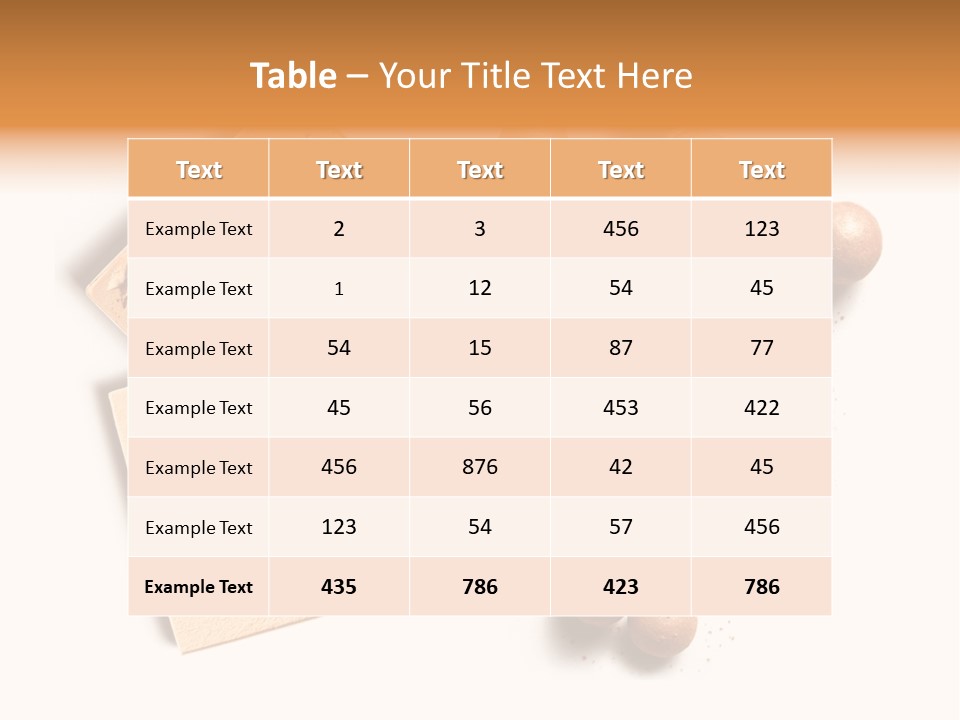 Treatment Beige Macro PowerPoint Template