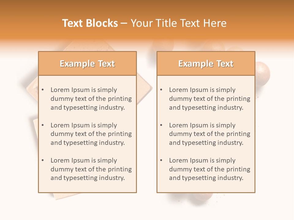 Treatment Beige Macro PowerPoint Template