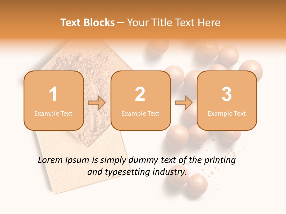 Treatment Beige Macro PowerPoint Template