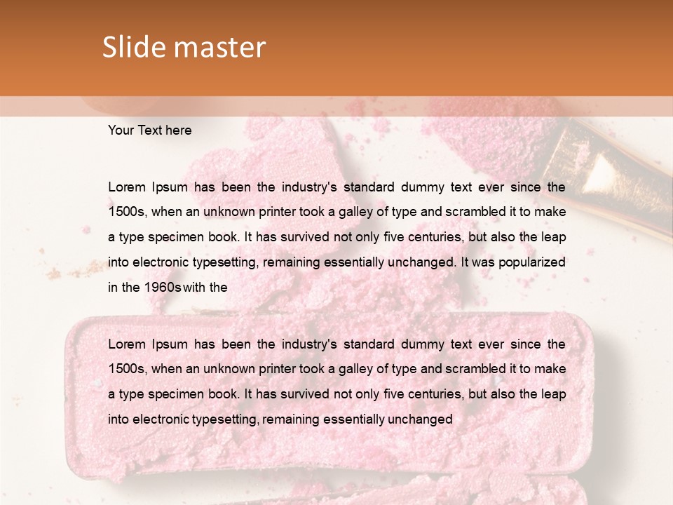 Hue Blush Natural PowerPoint Template