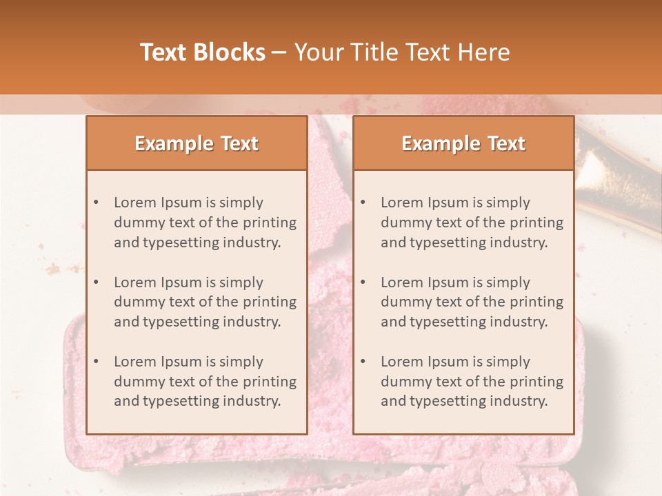 Hue Blush Natural PowerPoint Template