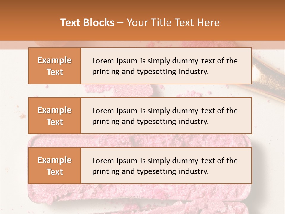 Hue Blush Natural PowerPoint Template